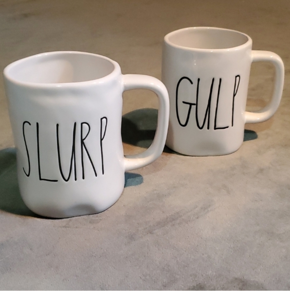 Set of 2 Rae Dunn mugs